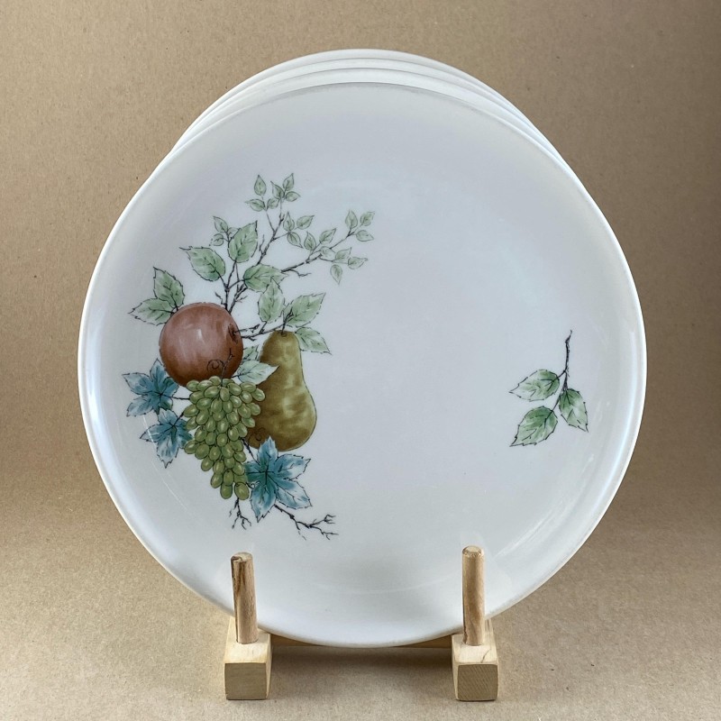 Set of syracuse china wayside coupe dinner plate, syracuse carefree true china, mid century coupe syracuse china restaurant ware