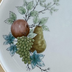 Set of syracuse china wayside coupe dinner plate, syracuse carefree true china, mid century coupe syracuse china restaurant ware